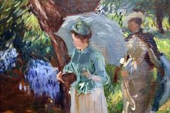 John Singer Sargent 1808 Two Girls with Parasols From New York Metropolitan Museum Of Art At New York Met Breuer Unfinished